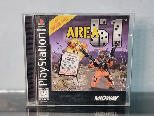 Area 51 - Playstation 1 - Completo. Garantizado Midway