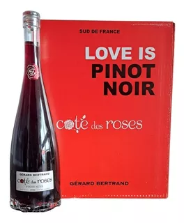 06 Uni Vino Cote Des Roses Pinot Noir 750ml -delivery Gratis