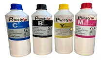 Comprar Pack De 04 Tintas De Litro C\u002Fu Hp Canon Brother Compatible 