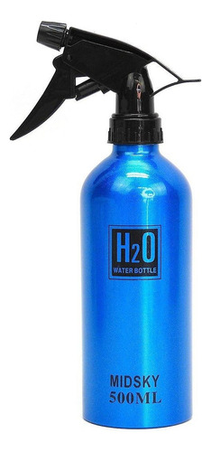 Mojador De Pelo H2o Aluminio Azul Peluquería Barberia 500ml