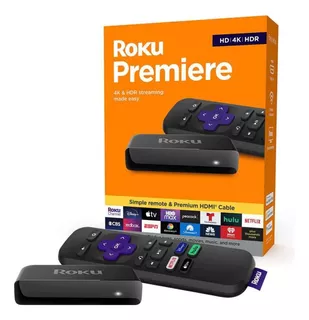 Roku Premiere 3920 4k 0gb Negro Con 0gb De Memoria Ram