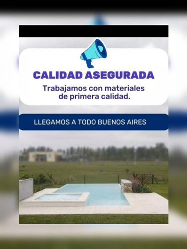 Piscina · Pileta Hormigon 8x4 12x6 Bs.as.| 6x3 7x3 10x6 10x5