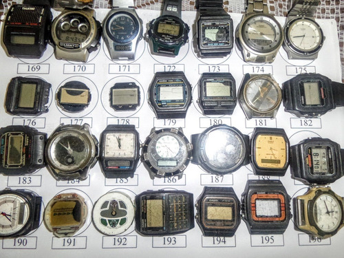 Lote 1 Sucatas Casio E Outros- Máquina Do Tempo