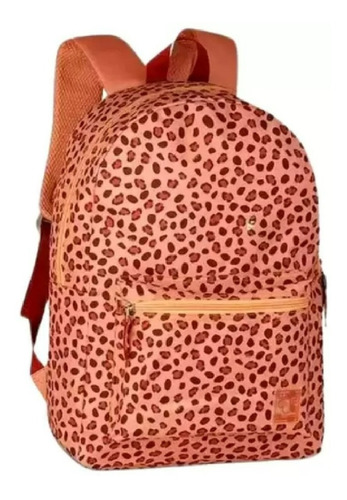 Mochila Bolsa Feminina Estampa Animal Print Clio Original