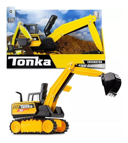 Tonka Steel Classics. Excavadora. Importado