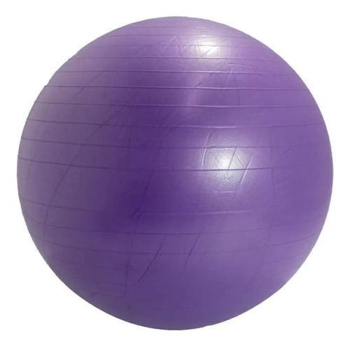 Pelota Esferodinamia 85 Cm Fitness Pilates Medicinal Yoga Color Violeta