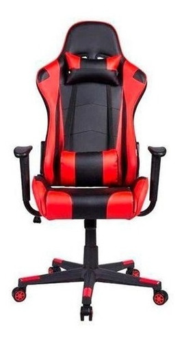 Cadeira Gamer Giratoria Reclinavel Zy-18-09 Vm Cor Vermelho Material do estofamento Couro sintético
