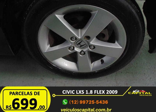 Imagem 5 de 12 de Honda Civic 1.8 Lxs 16v Flex 4p Manual