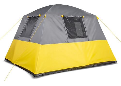 Imagen 8 de 8 de Carpa Pucon Vi 6 Personas Bosscamp 3000 Mm Cubre Techo Largo