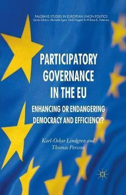 Libro Participatory Governance In The Eu - Karl-oskar Lin...