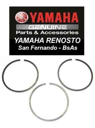 Juego De Aros Original Standard Motores Yamaha 6hp 4 Tiempos