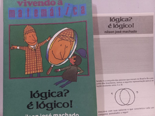 Vivendo A Matemática Nilson José Lógica ? É Lógico ! Com Ficha De Estudos (Usado)