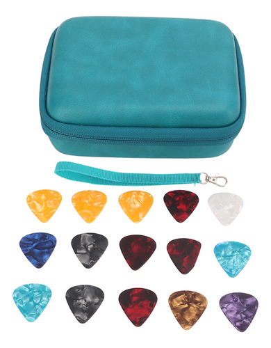 Juego De Fundas Para Guitarra Blue Pick Case, Para Grandes E