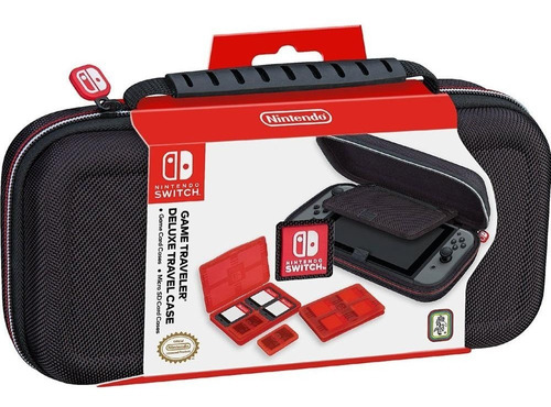 Imagen 1 de 2 de Nintendo Switch Game Traveler Deluxe Travel Case Negro
