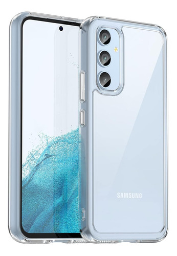 Funda Acrilico Duro Para Galaxy A34 Transparente Full