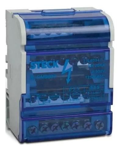 Barra Repartidora Regleta Tetrapolar 4x8 Polos 125a