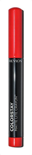 Labial En Crayon Revlon Colorstay Matte Lite Ruffledfeathers