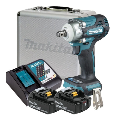 Chave De Impacto 1/2 18v Dtw300 2 Baterias 5ah Makita Bivolt