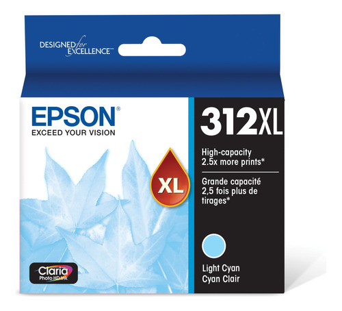 Epson T312 Claria Photo Hd - Cartucho De Tinta De Alta Capa.