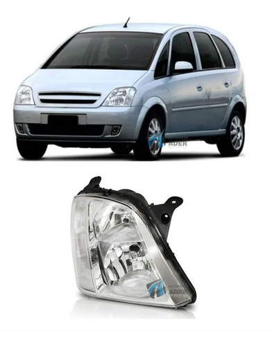 Optica Derecha  Meriva 2003 04 2005 06 07 2008 09 2010 2011