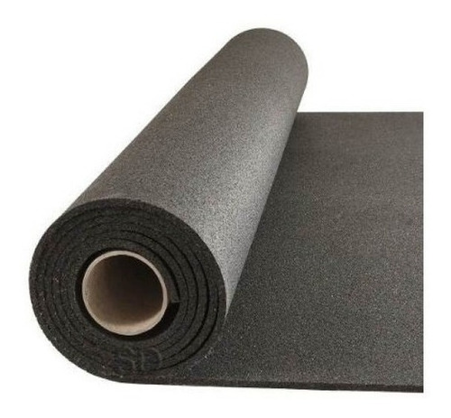 Piso De Caucho Rollo 3 Mm X 1 Mt X 10 Mt Roll De Grosor Epdm