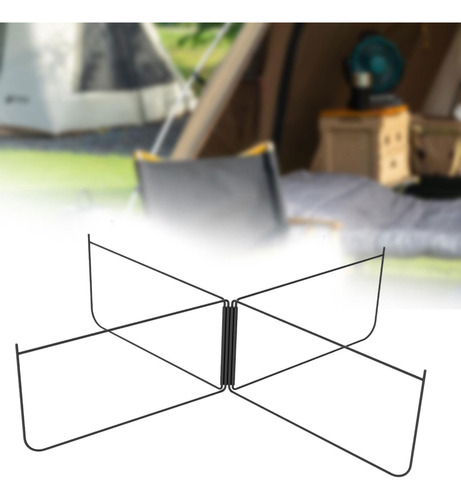 Stand De Refrigerador Plegable Versátil Negro Recto