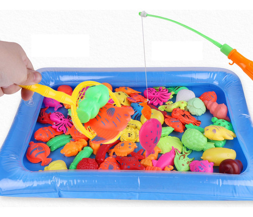 Juego De Pesca Con Caña De Pescar Para Favores De Fiesta De