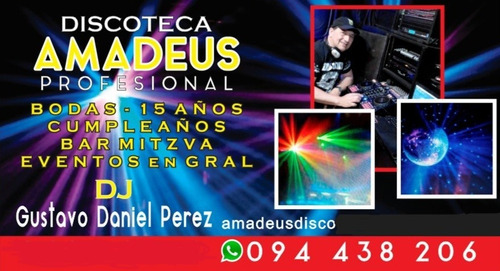 Servicio De Discoteca Profesional Con Dj Con Experiencia