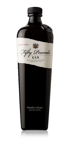Fifty Pounds ginebra fifty pounds 7 gin london dry 700ml