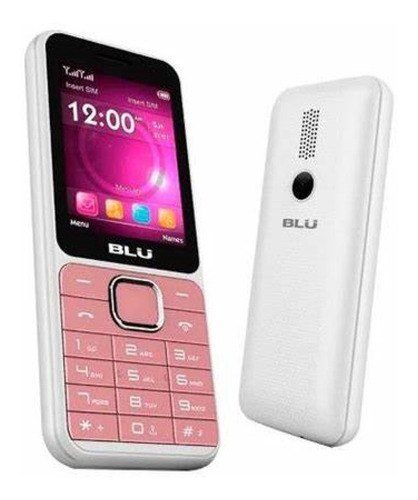 Celular Blu Tank X T630 Dual Sim Tela 2.4'' - Branco/rose