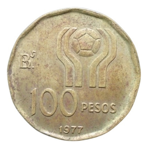 Argentina 100 Pesos 1977 Conmemorativa Copa Mundial Ar#01