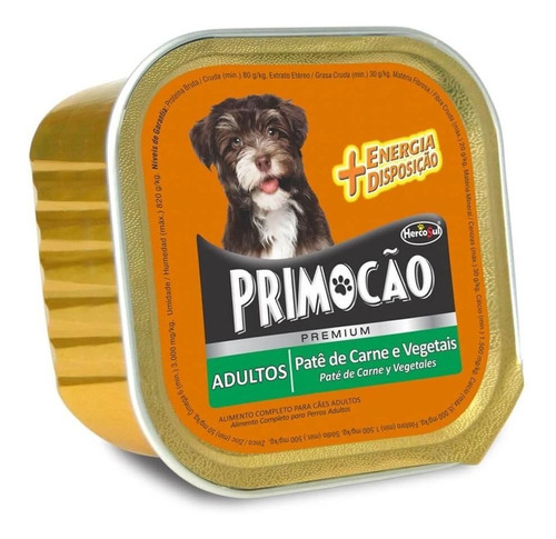 Paté Para Perro - Primocao Carne Y Veg. 300grs