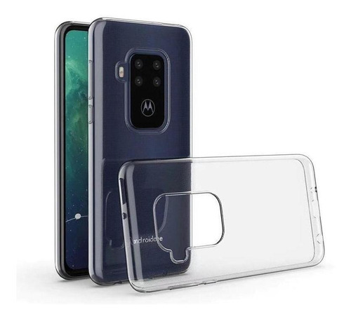 Funda de TPU transparente para Motorola Moto One Zoom