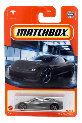 Matchbox # 75/100 - Tesla Roadster - 1/64 - Hfp14