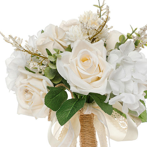 * Ramo De Boda For Novia, Ramo De Flores De Seda, Ramo De