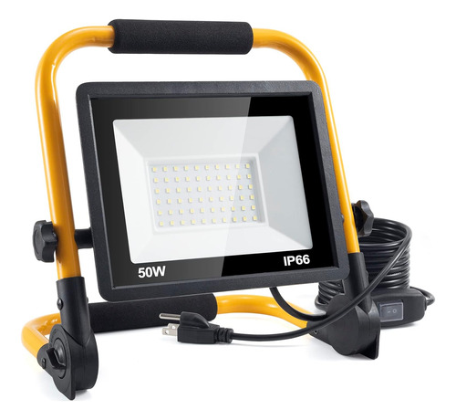 50w 5000lm Led Luz De Trabajo, 400w Equivalente 6000k I...