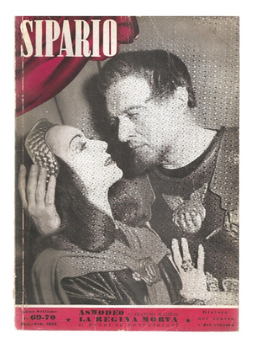 Revista Sipario Teatro Cinema Italiano Nº 69-70 Gen-feb 1952