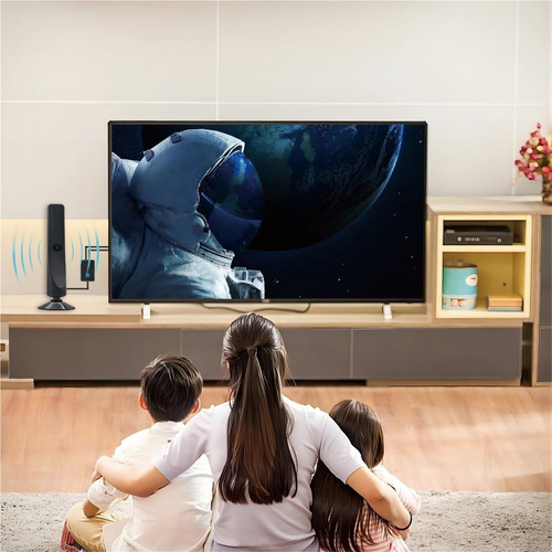 Antena Tv Digital Hd Interior - 360° Multidireccional,tv