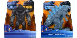 Set Combo Godzilla + King Kong 30 Cm Xxl Juguete Articulados