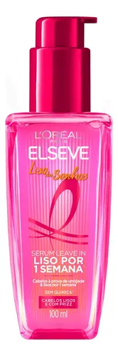 Sérum Leave-in Finalizador Capilar Efeito Liso por 1 Semana com T...