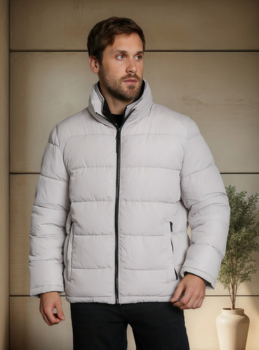 Parka Core Puffer Blanco Frt Calvin Klein