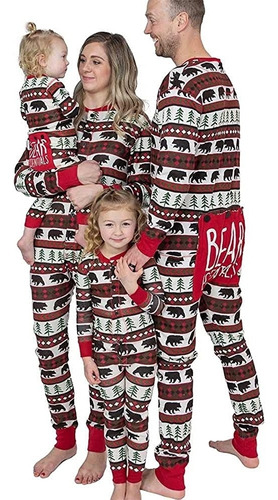 Pijamas Familiares De Navidad Talla 10