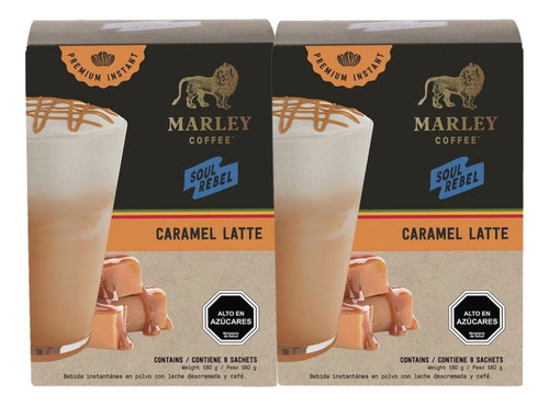 Marley Coffe Sachets Caramel Latte - 8 Unidades