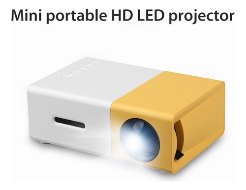 Mini Proyector Led 1080p Compatible Con Proyector Hdmi Usb