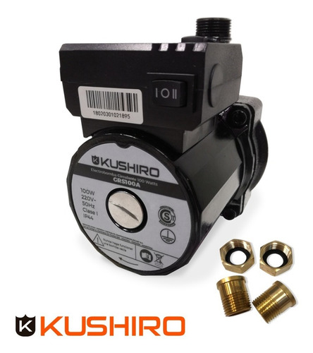 Imagen 1 de 10 de Bomba Presurizadora 1 A 2 Baños Calefón Termo Kushiro 100w