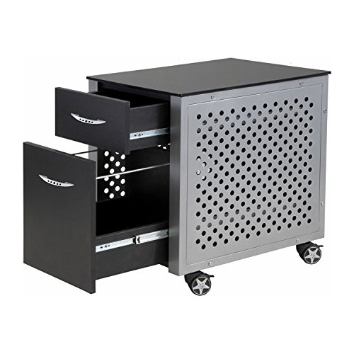  Fc230b Black File Cabinet