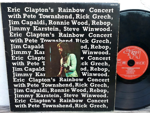 Eric Clapton's Rainbow Concert - Lp Vinilo Frances Año 1973