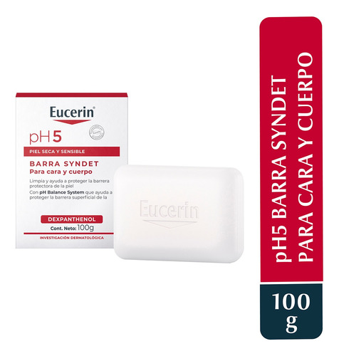 Eucerin Ph5 Syndet Jabón En Barra 100g