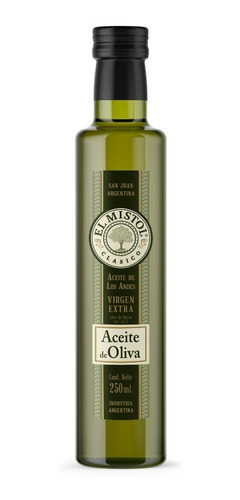 Aceite De Oliva El Mistol Clásico X 250ml (caja 12 Botellas)
