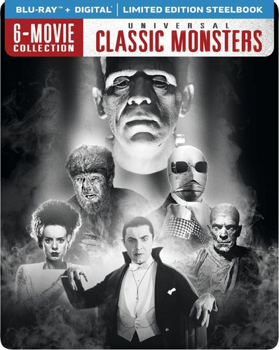 Blu-ray Universal Classic Monsters / 6 Films Steelbook
